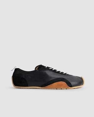 Zen napa barefoot sneaker coal