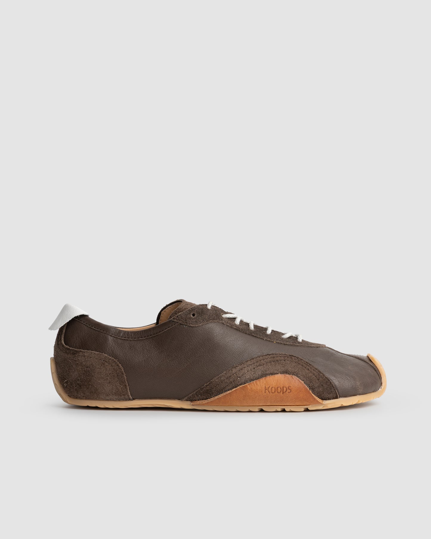 Zen nappa barefoot sneaker dark wood