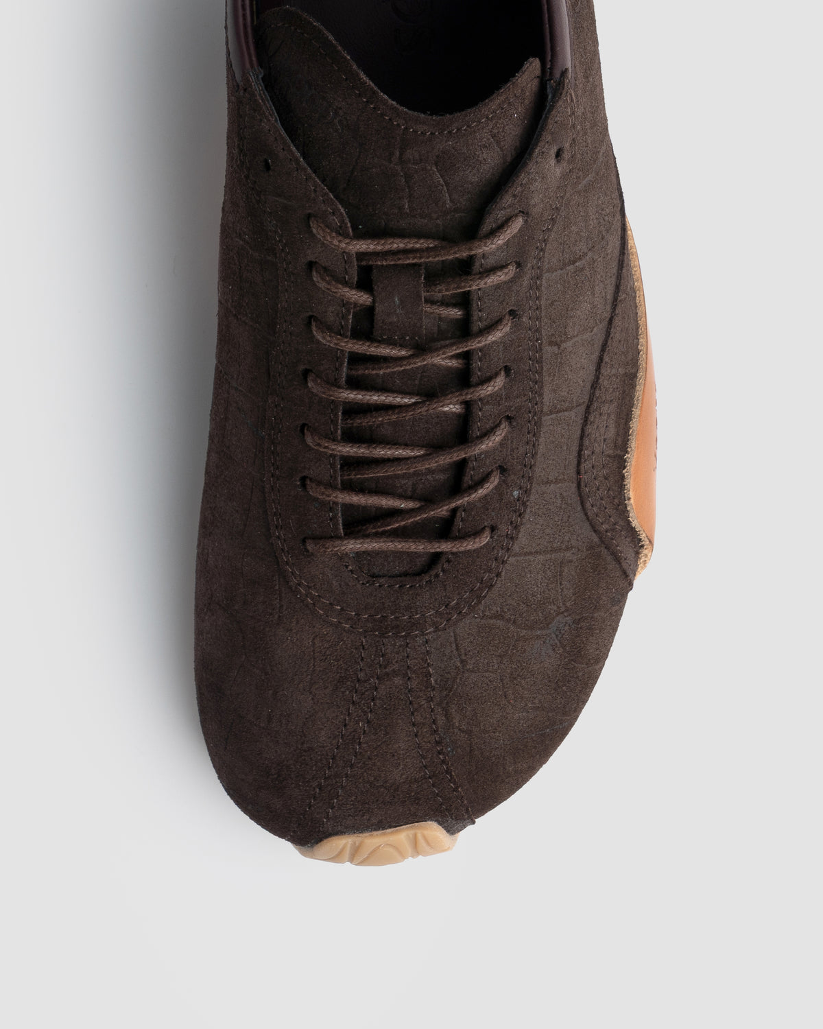 Zen barefoot sneaker crocodile