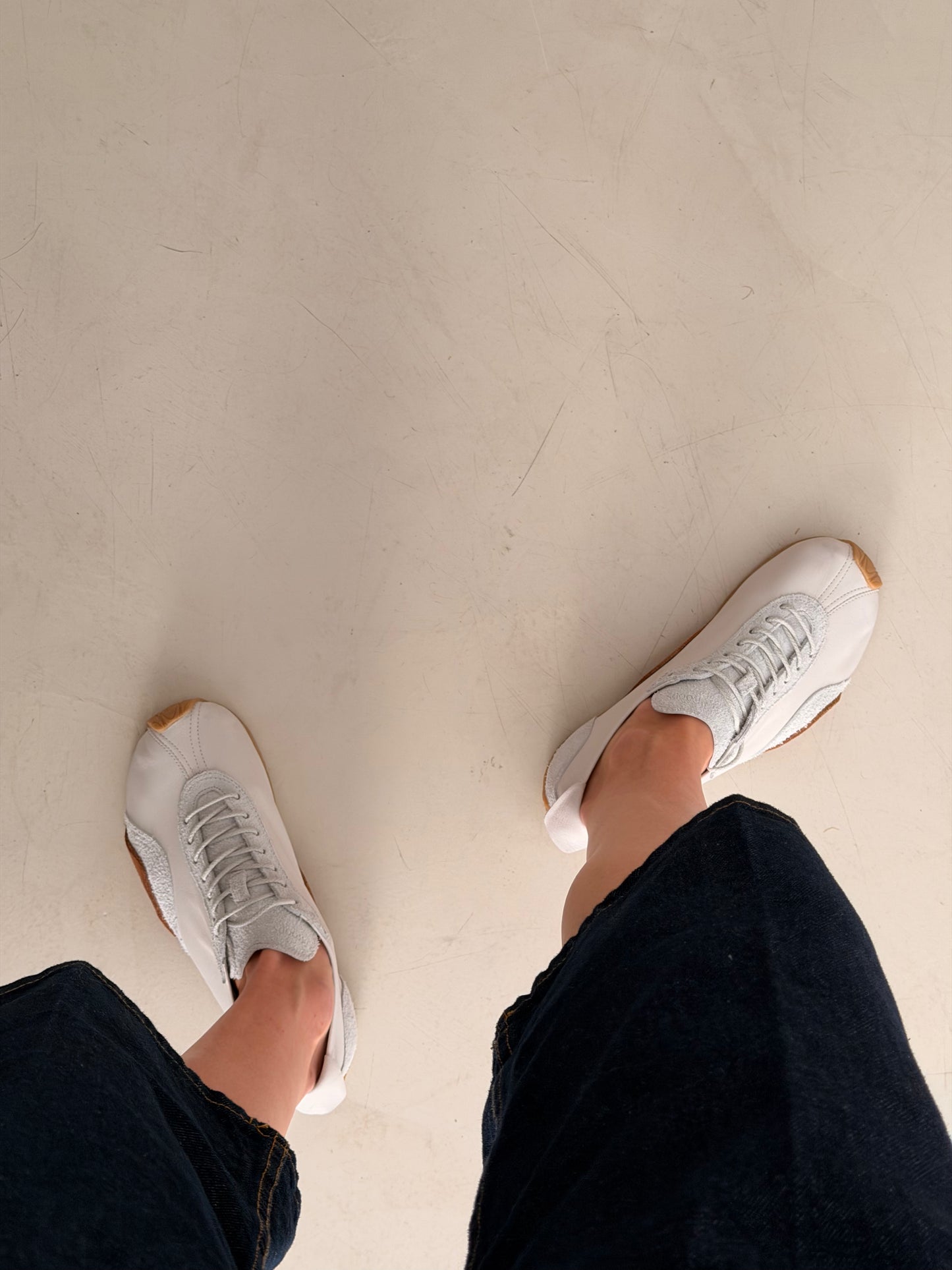 Zen nappa barefoot sneaker snow