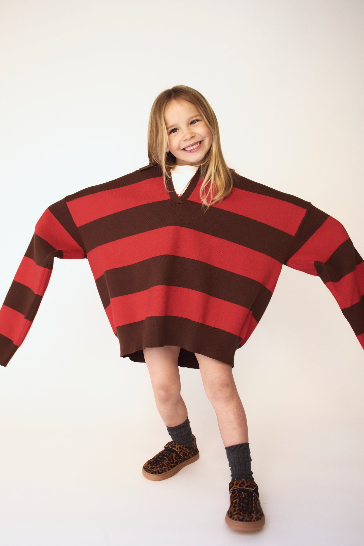 Kai kids barefoot sneaker leopard