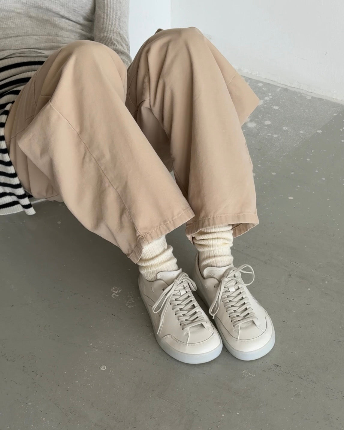 Kai barefoot sneaker ice