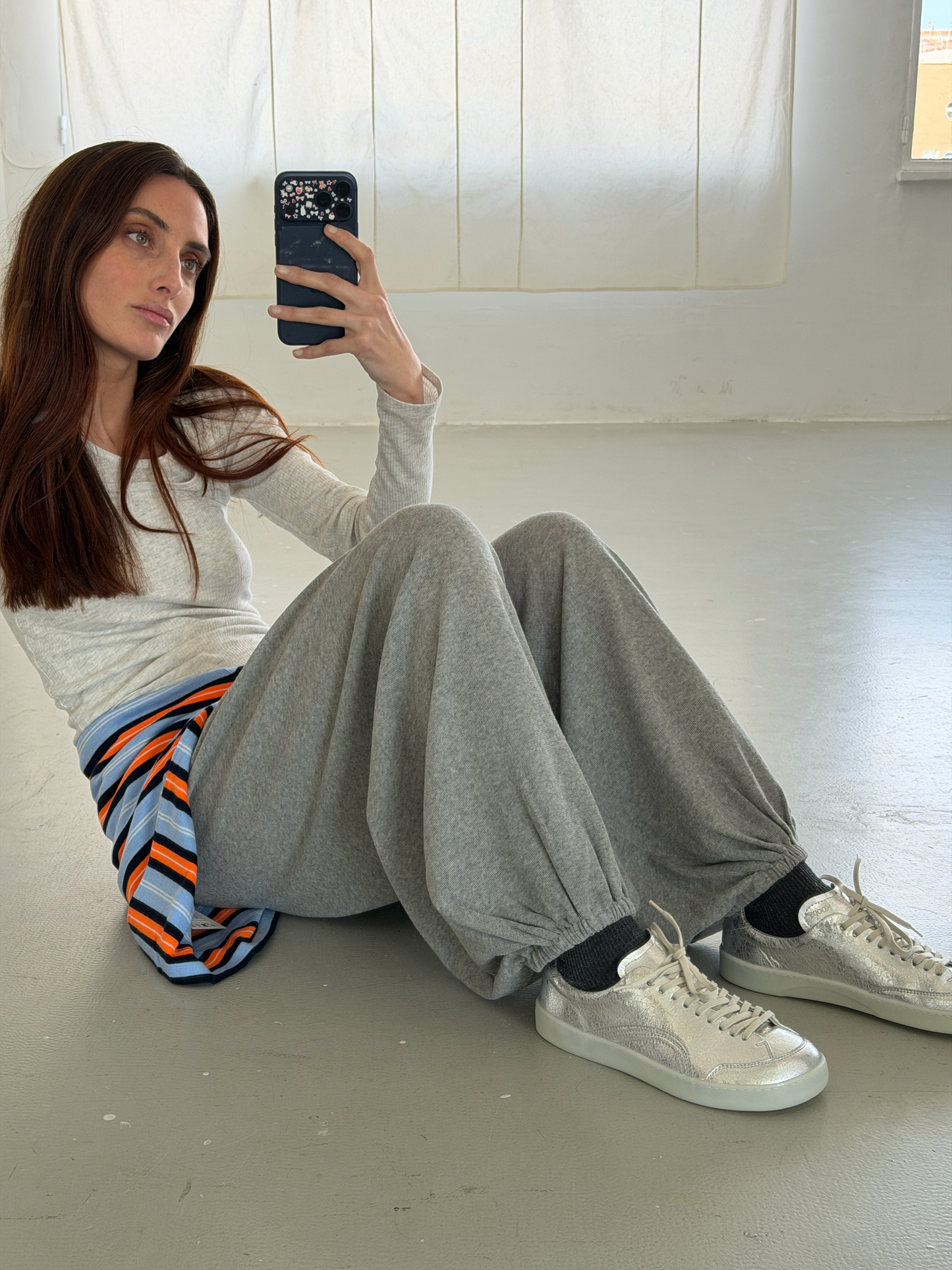 Kai barefoot sneaker silver