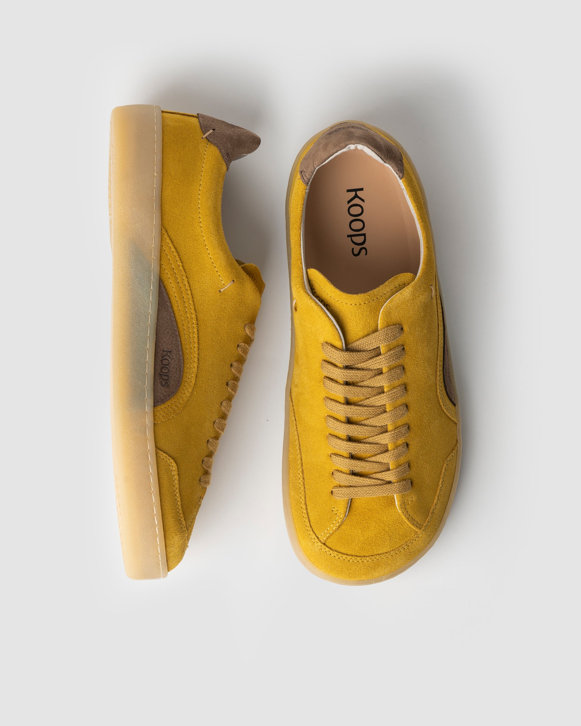 Kai barefoot sneaker sulphur