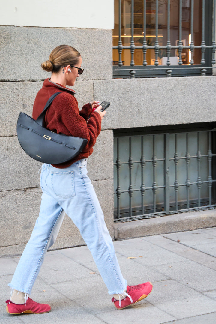 Zen barefoot sneaker lava_maca