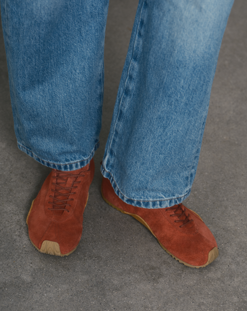 Zen barefoot sneaker lava